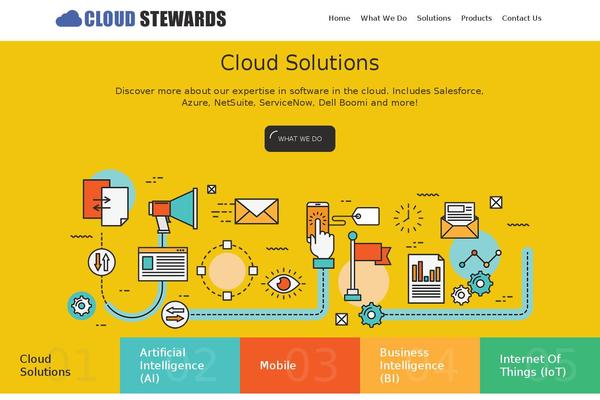 cloudstewards.com site used Cloudstewards
