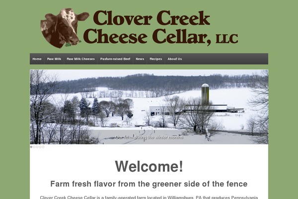 clovercreekcheese.com site used Hestia-child-1