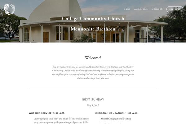 Belief theme site design template sample