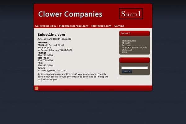 clowercompanies.com site used Clower_companies_red_select1