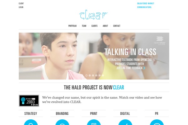 Clear Theme theme site design template sample