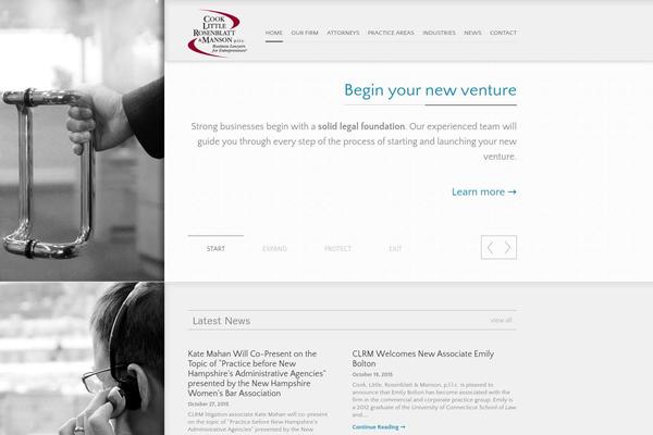 clrm WordPress theme, websites list used clrm theme clrm theme websites examples