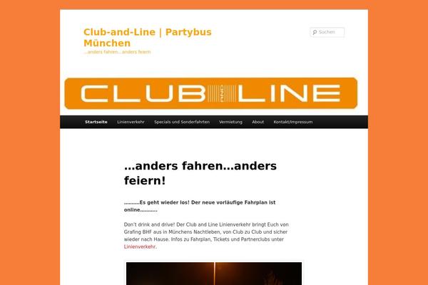 club-and-line.de site used Club-and-line