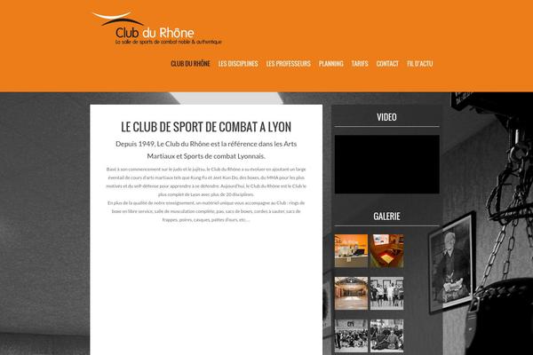 club-rhone.fr site used Cdr