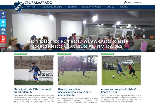 clubalvarado.com.ar site used Wp-alva-2015