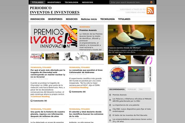 Premiumnews theme site design template sample