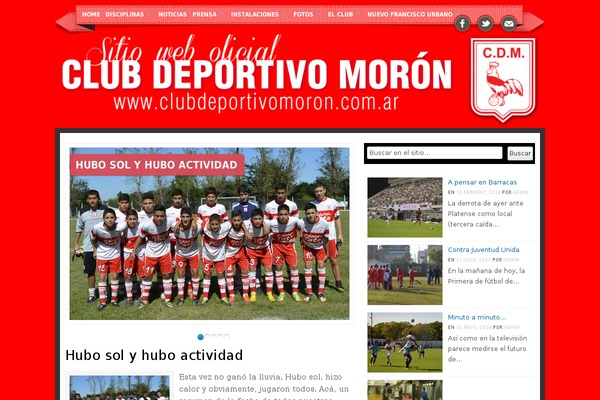 clubdeportivomoron.com.ar site used Swift Basic