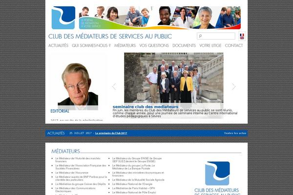 clubdesmediateurs.fr site used Clubdesmediateurs-multilingue