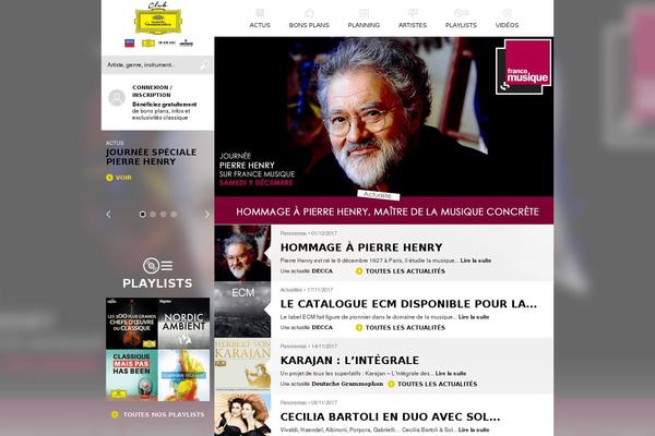 clubdeutschegrammophon.com site used Nq_classic