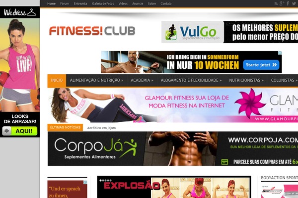 clubdofitness.com.br site used Fitnessclub