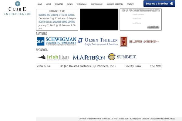 Core theme site design template sample