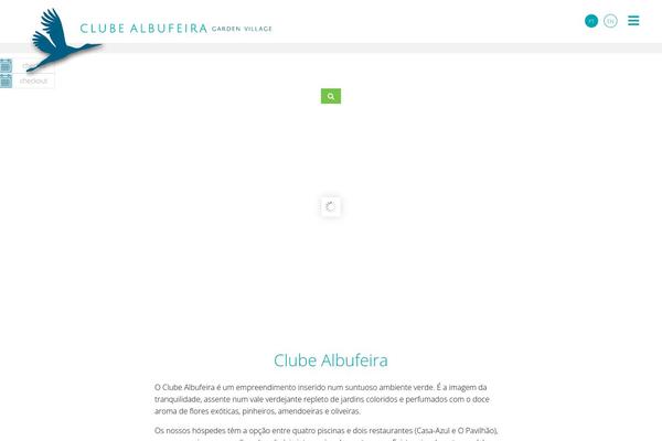 Alegria theme site design template sample