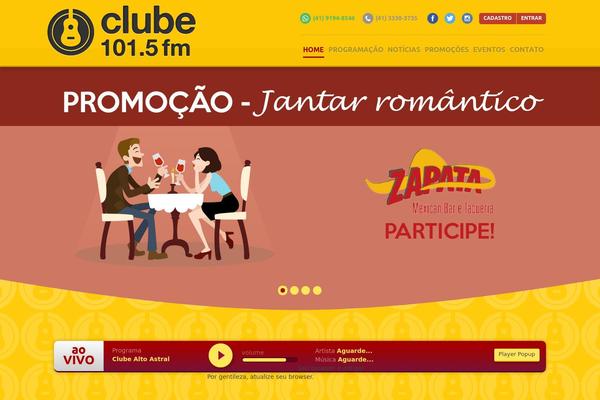 clubefm.com site used Clubefmv12