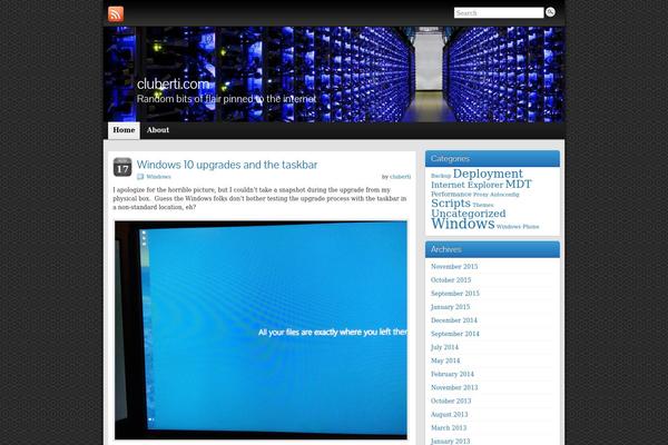 Graphene theme site design template sample