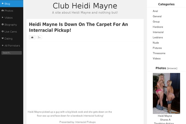 Cb4 theme site design template sample