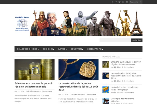clubideesnation.fr site used Magazon-v1.1