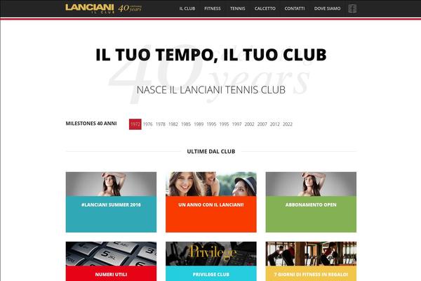 clublanciani.eu site used Lanciani