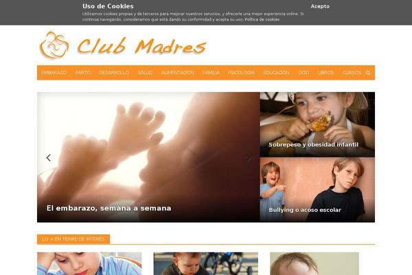 clubmadres.com site used Clubmadres