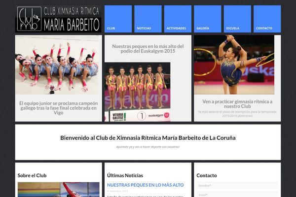 clubmariabarbeito.com site used Mbarbeito