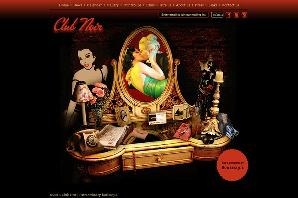 clubnoir.co.uk site used Clubnoir