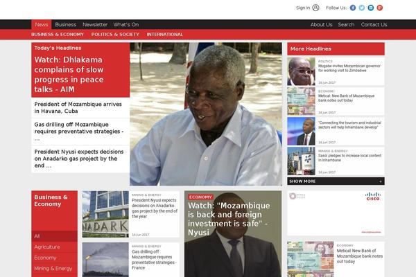 clubofmozambique.com site used Mozambique