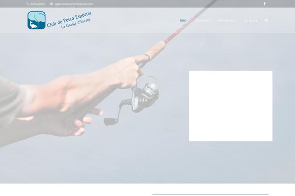 Impreza theme site design template sample