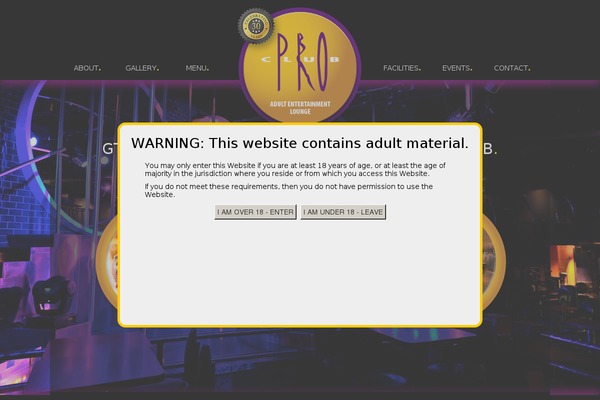 clubproae.com site used Clubpro_2013