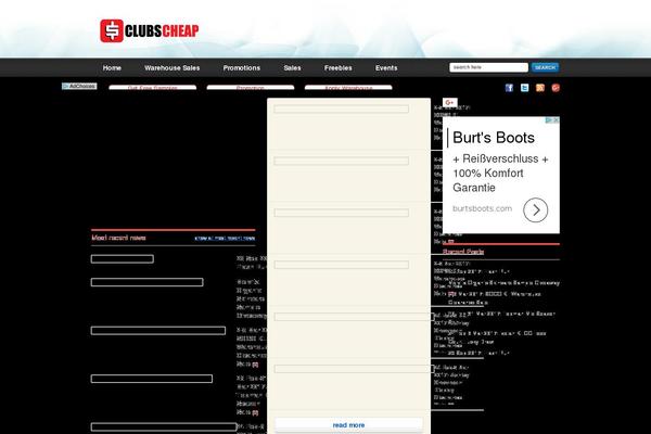 clubscheap.com site used Gadgetine_2.0