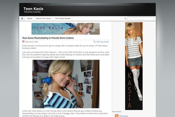 kasia theme websites examples