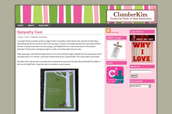 clumberkim.com site used Coralis
