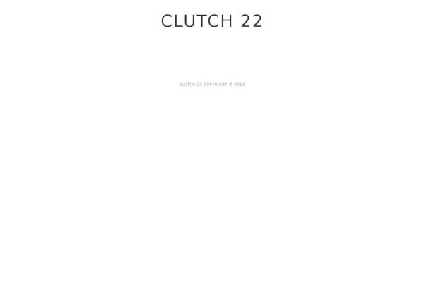 clutch22.com site used Genesis