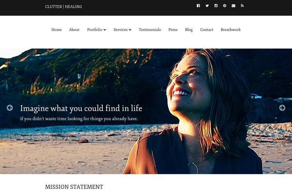 Make theme site design template sample