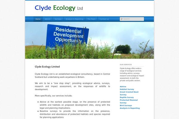 clyde-ecology.com site used Clyde-ecology