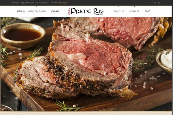 BeTheme Child theme site design template sample
