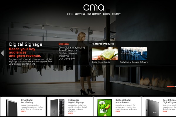 Site using Cma-contact-forms plugin