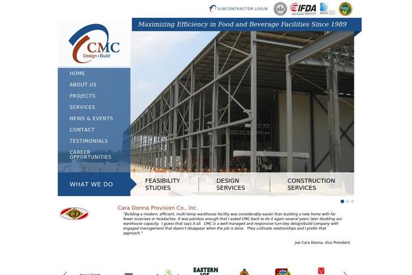 Cmc theme site design template sample