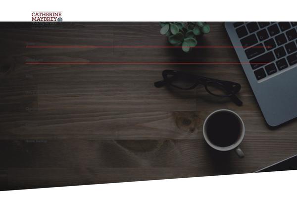 The7 Child theme site design template sample