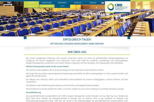 cmd-congress.de site used Cmd