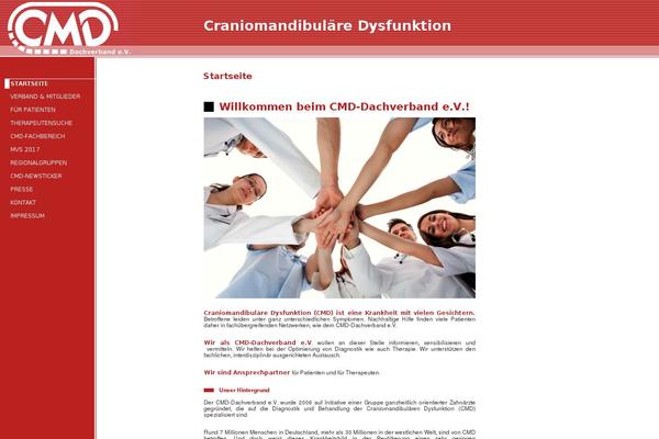 cmd-dachverband.de site used Cmd