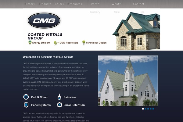 Cmg theme site design template sample