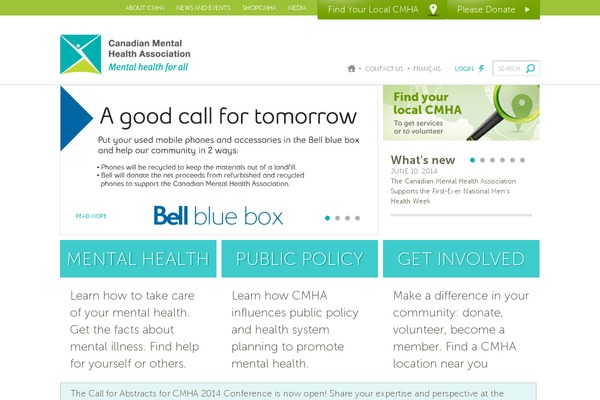 cmha_branch theme websites examples