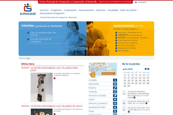 cmicadsantander.es site used Modernpaper-10_ayudawordpress