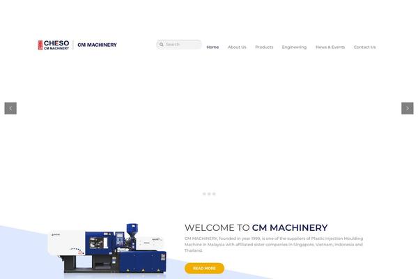 cmmachinery.com.my site used Ninja