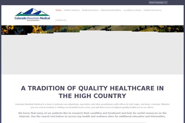 Healthandcare theme site design template sample
