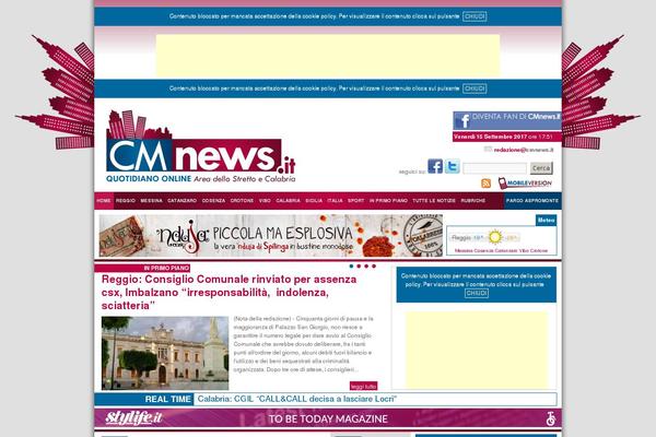 cmnews.it site used Cittametropolitana