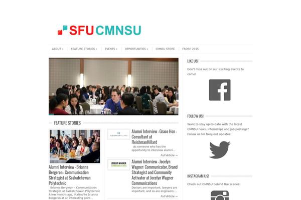 Customizr theme site design template sample