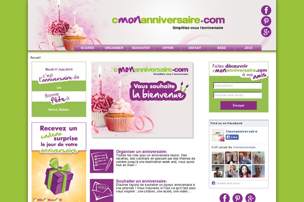CMA website example screenshot