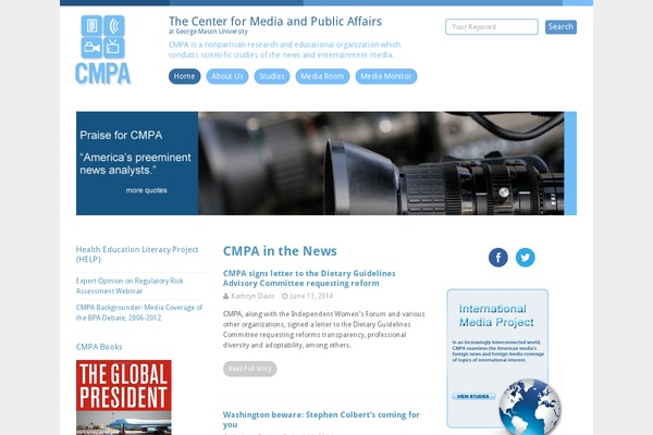 cmpa.com site used Cmpa-theme