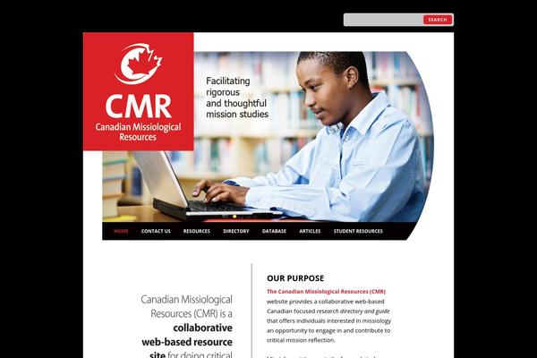 Cmr theme site design template sample