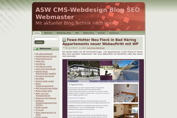 cms-webdesign.at site used Cmswebdesign
